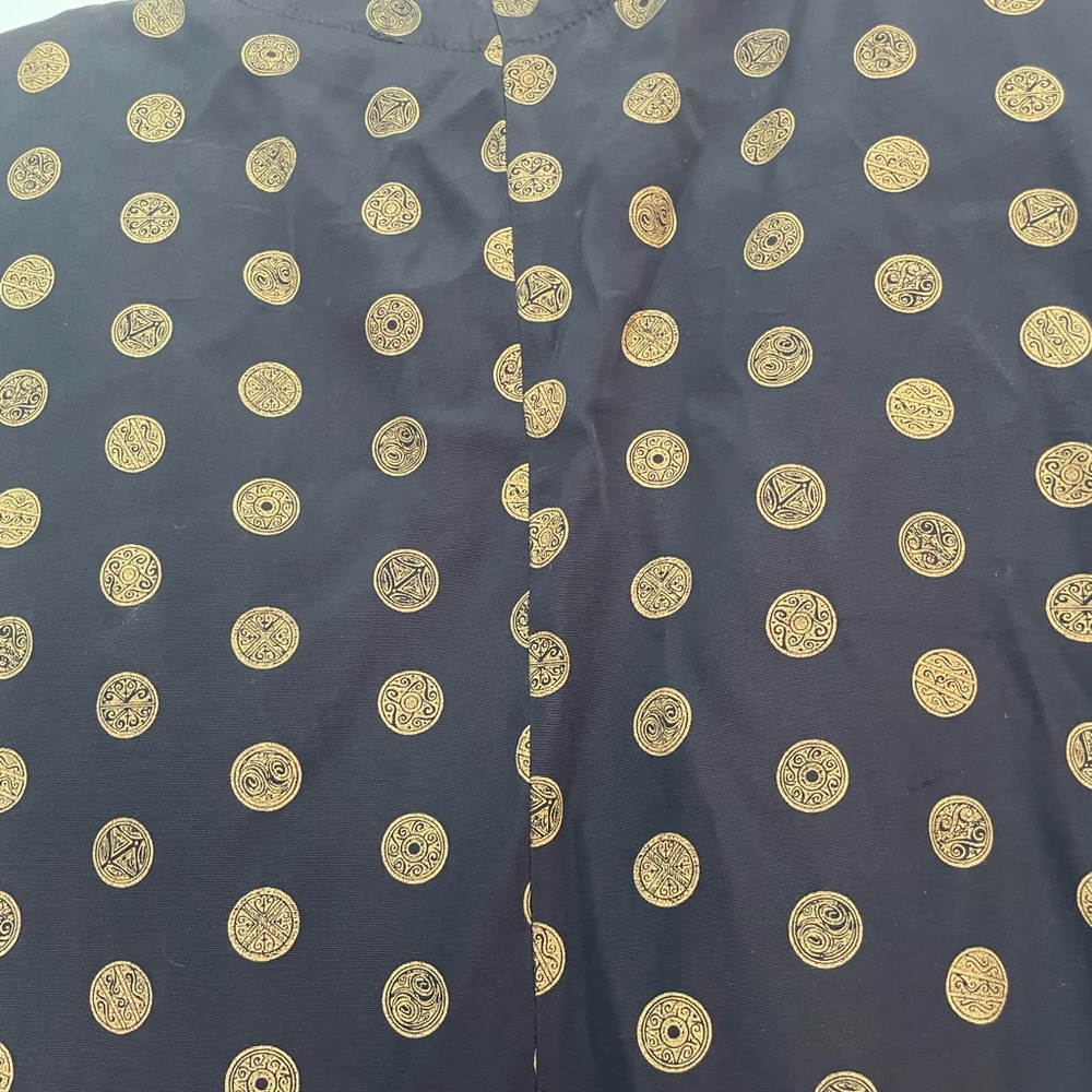 Vintage blazer BGB black and gold - Picture 7 of 11